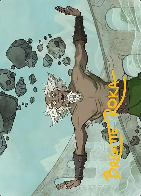 Bumi, Unleashed // Bumi, Unleashed, carte 46 de Avatar: the Last Airbender Art Series