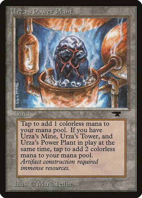 Urza's Power Plant, carte 84d de Antiquities