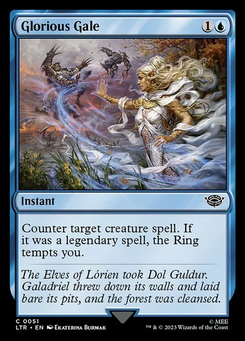 Glorious Gale, carte 51 de The Lord of the Rings: Tales of Middle-earth