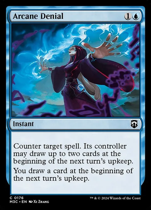 Arcane Denial, carte 176 de Modern Horizons 3 Commander