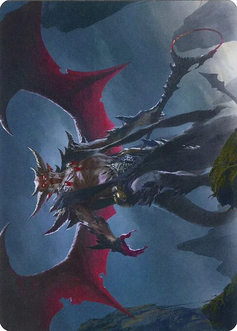 Taborax, Hope's Demise // Taborax, Hope's Demise, card 63 from Zendikar Rising Art Series
