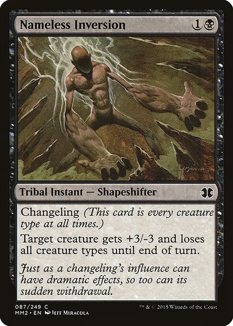 Nameless Inversion, card 87 from Modern Masters 2015