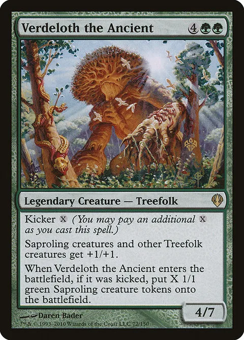 Verdeloth the Ancient, card 72 from Archenemy