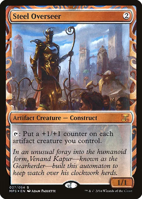 Steel Overseer, card 27 from Kaladesh Inventions