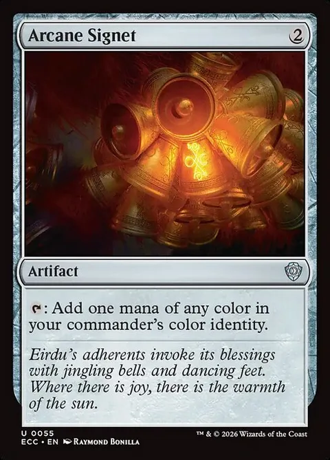 Arcane Signet, carte 55 de Lorwyn Eclipsed Commander