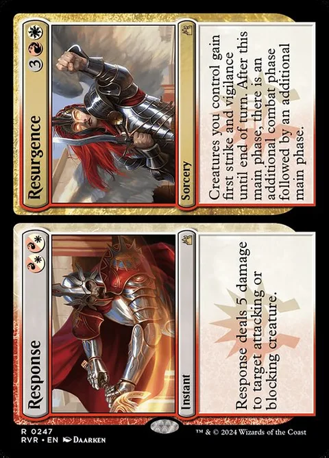Response // Resurgence, carte 247 de Ravnica Remastered