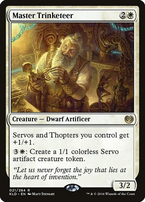Master Trinketeer, card 21 from Kaladesh