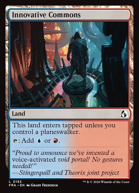 Innovative Commons, card 182 from Reality Fracture