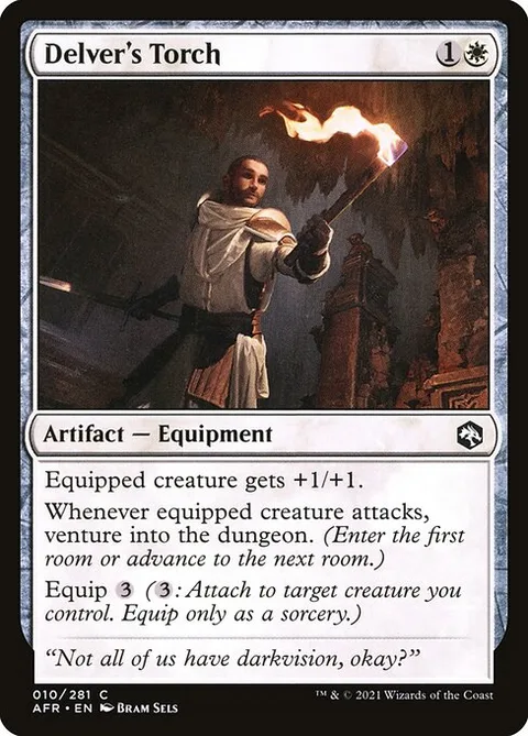 Delver's Torch, carte 10 de Adventures in the Forgotten Realms