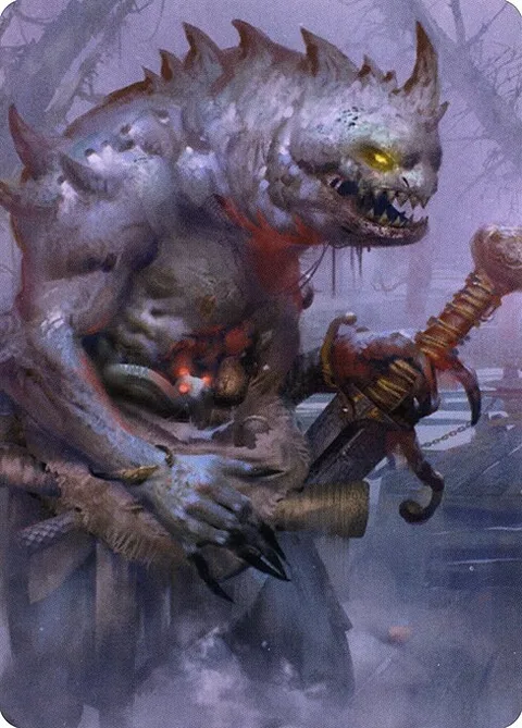 Gray Slaad // Gray Slaad, carte 15 de Battle for Baldur's Gate Art Series