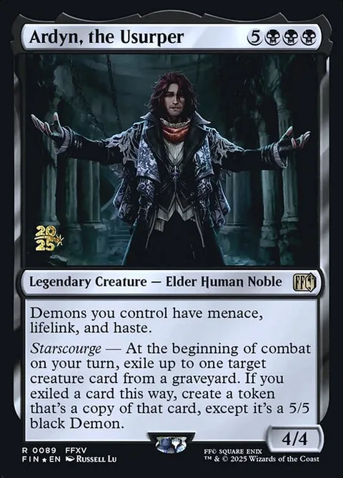 Ardyn, the Usurper, card 89s from Final Fantasy Promos
