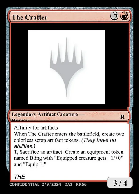 The Crafter, card RR66 from Unknown Event