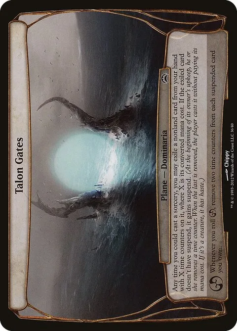 Talon Gates, card 36 from Planechase 2012 Planes