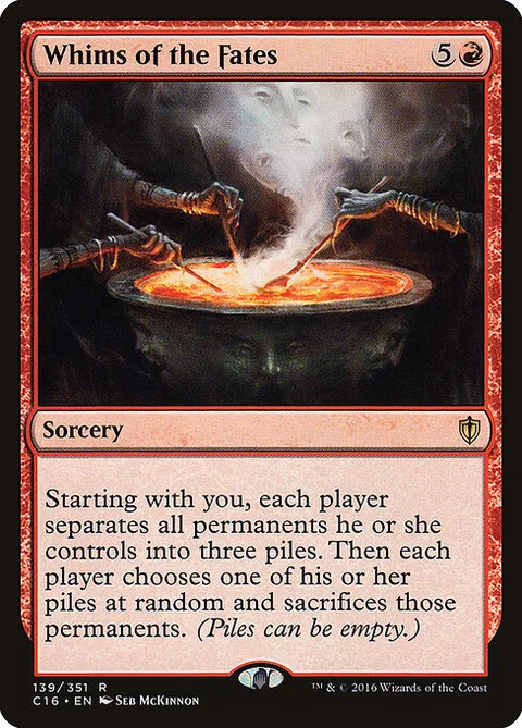 Whims of the Fates, carte 139 de Commander 2016
