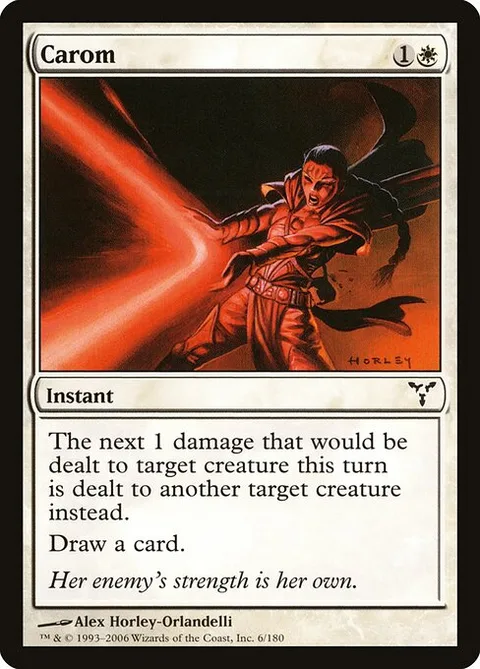 Carom, card 6 from Dissension