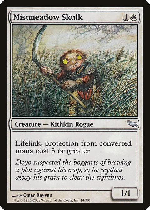 Mistmeadow Skulk, card 14 from Shadowmoor