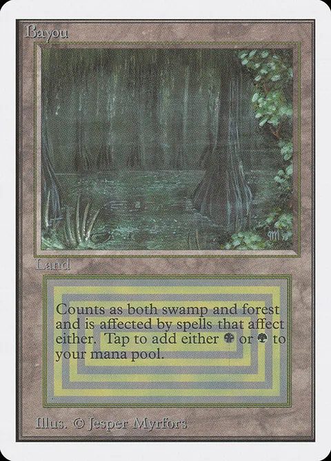Bayou, carte 279 de Unlimited Edition