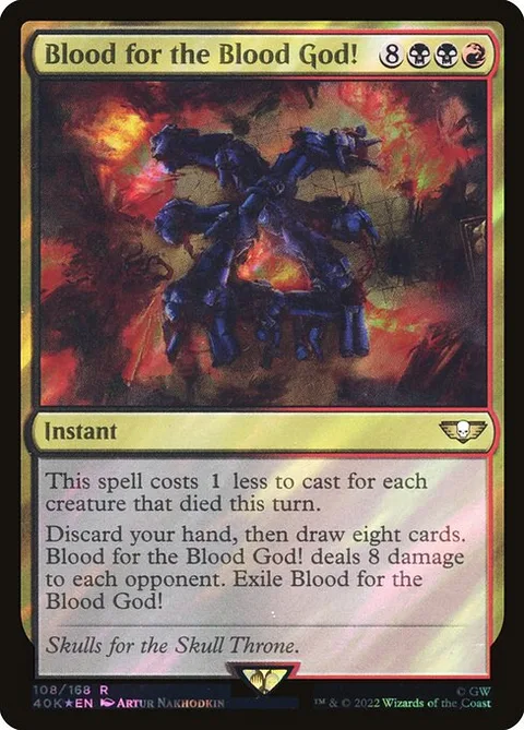 Blood for the Blood God!, card 108★ from Warhammer 40,000 Commander