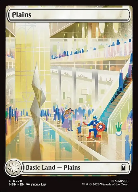 Plains, carte 278 de Marvel Super Heroes