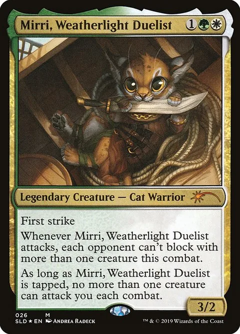 Mirri, Weatherlight Duelist, carte 26 de Secret Lair Drop
