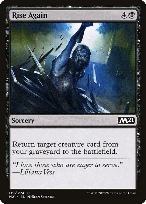 Rise Again, carte 119 de Core Set 2021