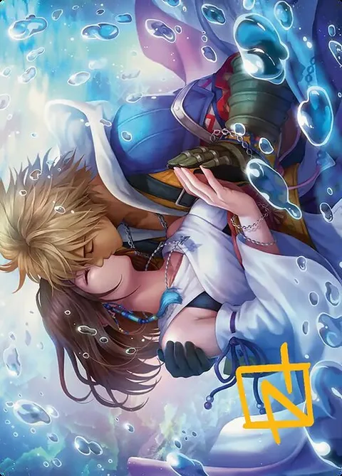 Together Forever // Together Forever, card 32 from Final Fantasy Art Series