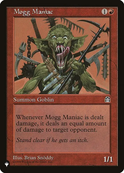 Mogg Maniac, carte STH-94 de The List