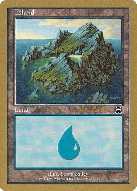 Island, carte ab336 de World Championship Decks 2001