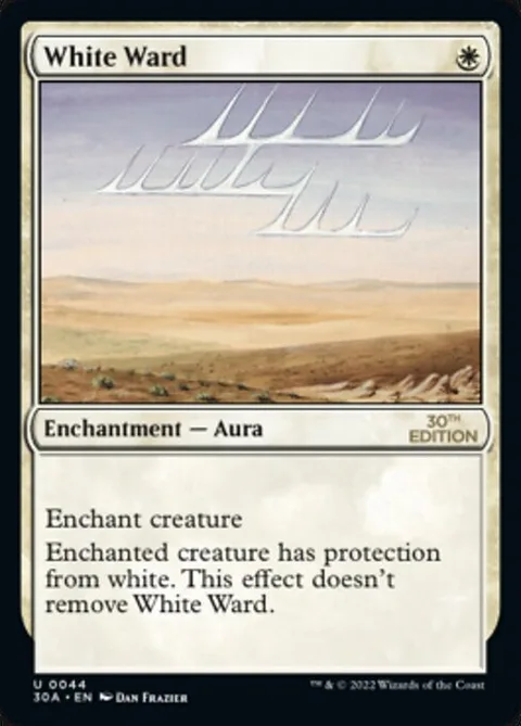 White Ward, card 44 from 30th Anniversary Edition