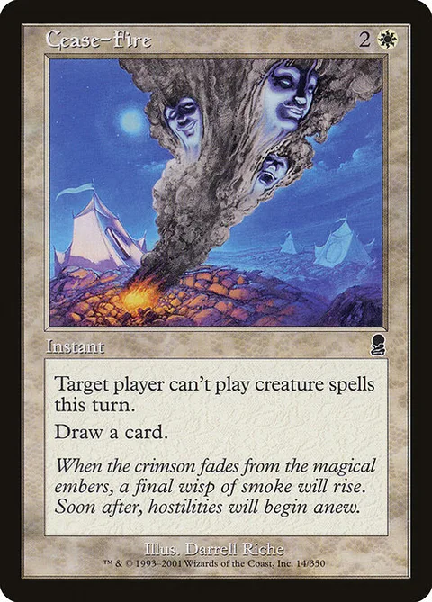 Cease-Fire, card 14 from Odyssey