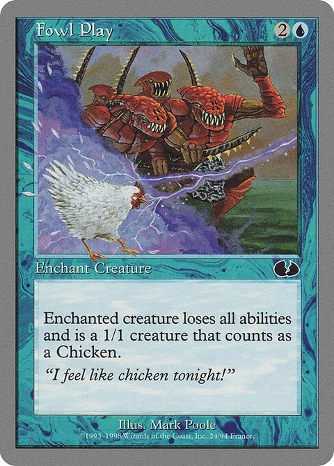 Fowl Play, card 24 from Unglued