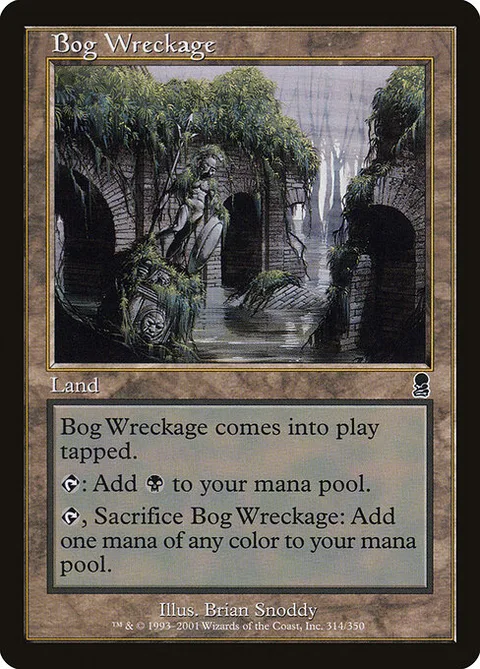 Bog Wreckage, carte 314 de Odyssey