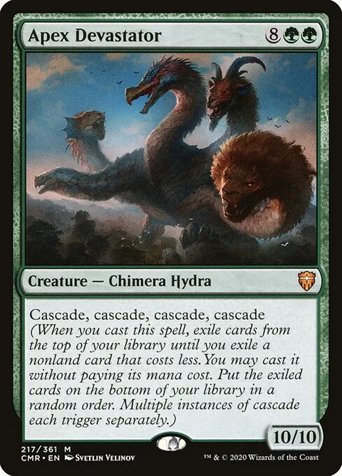Apex Devastator, carte 217 de Commander Legends