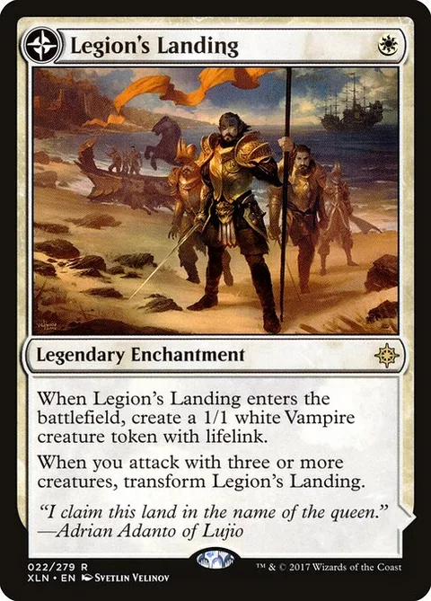 Legion's Landing // Adanto, the First Fort, card 22 from Ixalan