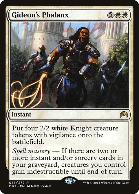 Gideon's Phalanx, carte 14 de Magic Origins