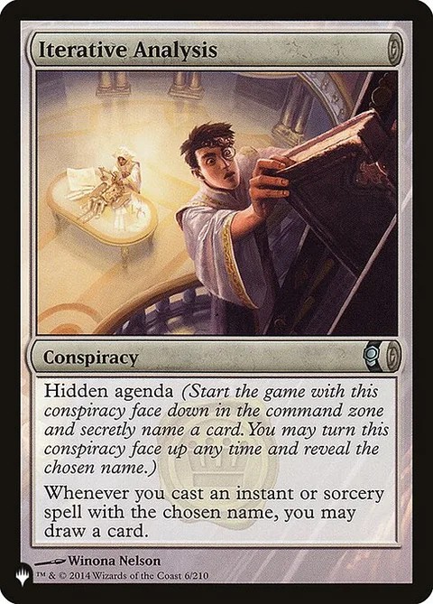 Iterative Analysis, card CNS-6 from The List