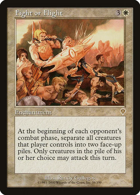 Fight or Flight, card 16 from Invasion