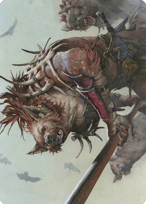 Gnoll Hunter // Gnoll Hunter, carte 11 de Adventures in the Forgotten Realms Art Series