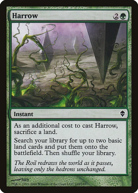 Harrow, carte 165 de Zendikar