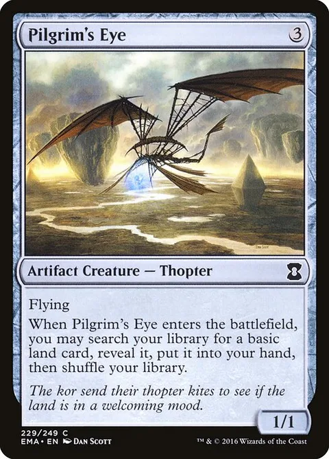 Pilgrim's Eye, card 229 from Eternal Masters