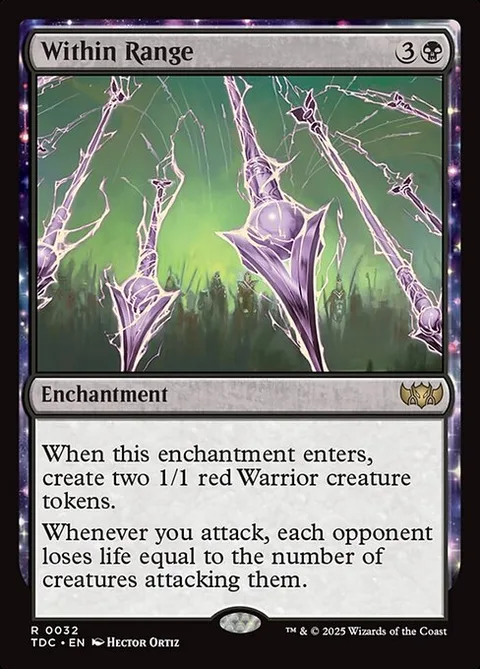 Within Range, card 32 from Tarkir: Dragonstorm Commander