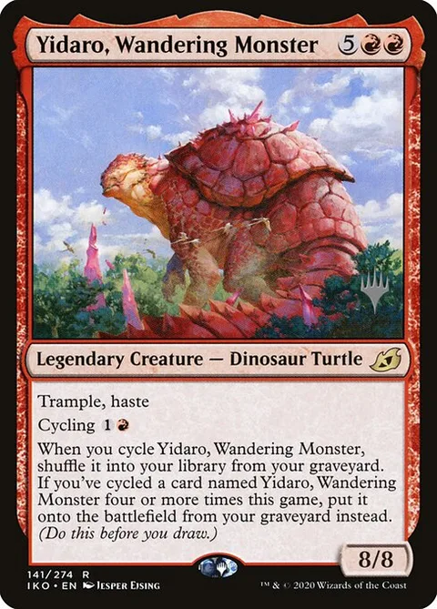 Yidaro, Wandering Monster, card 141p from Ikoria: Lair of Behemoths Promos