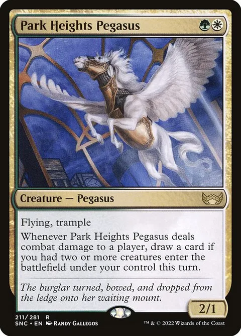 Park Heights Pegasus, carte 211 de Streets of New Capenna