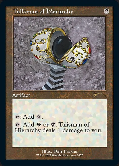 Talisman of Hierarchy, carte 1057 de Secret Lair Drop