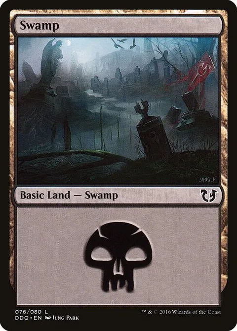 Swamp, card 76 from Duel Decks: Blessed vs. Cursed