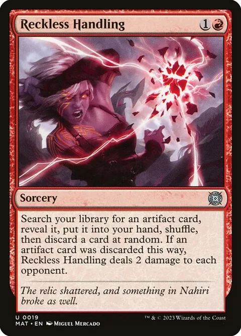 Reckless Handling, card 19 from March of the Machine: The Aftermath