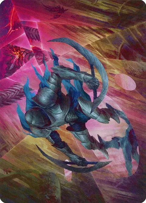 Xerex Strobe-Knight // Xerex Strobe-Knight, carte 20 de March of the Machine Art Series