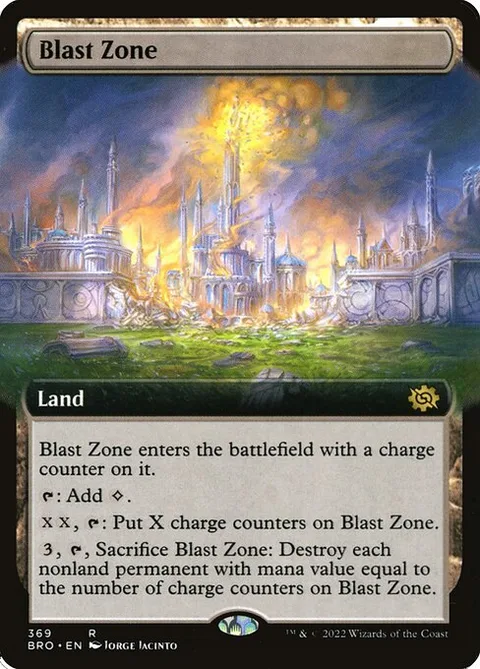 Blast Zone, card 369 from The Brothers' War