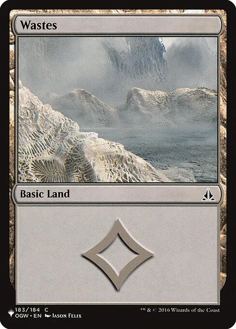 Wastes, card OGW-183 from The List