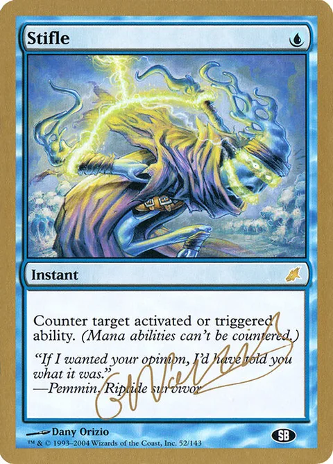 Stifle, carte gn52sb de World Championship Decks 2004